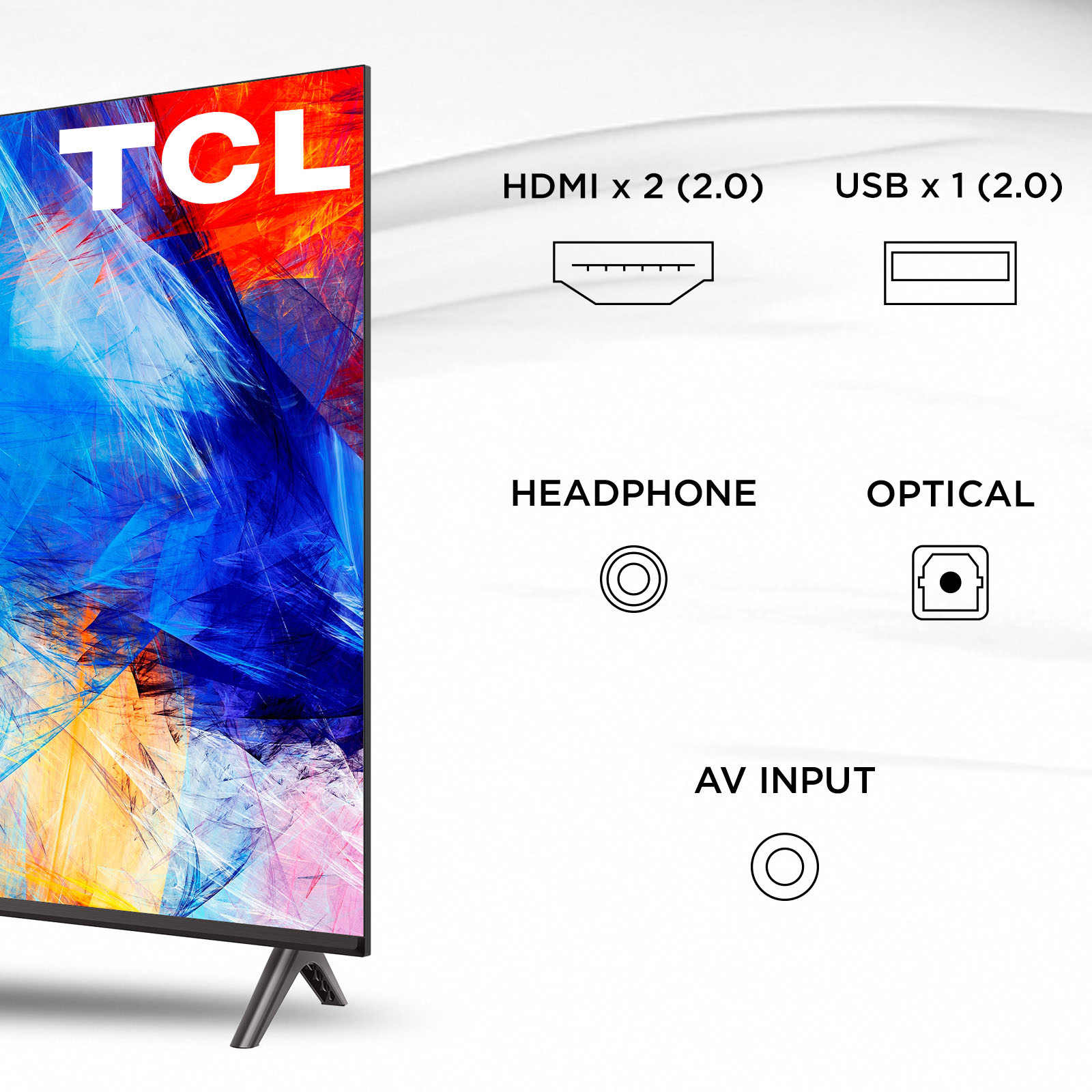 Pantalla TCL 32" HD 2K Android TV 32S230A Smart TV