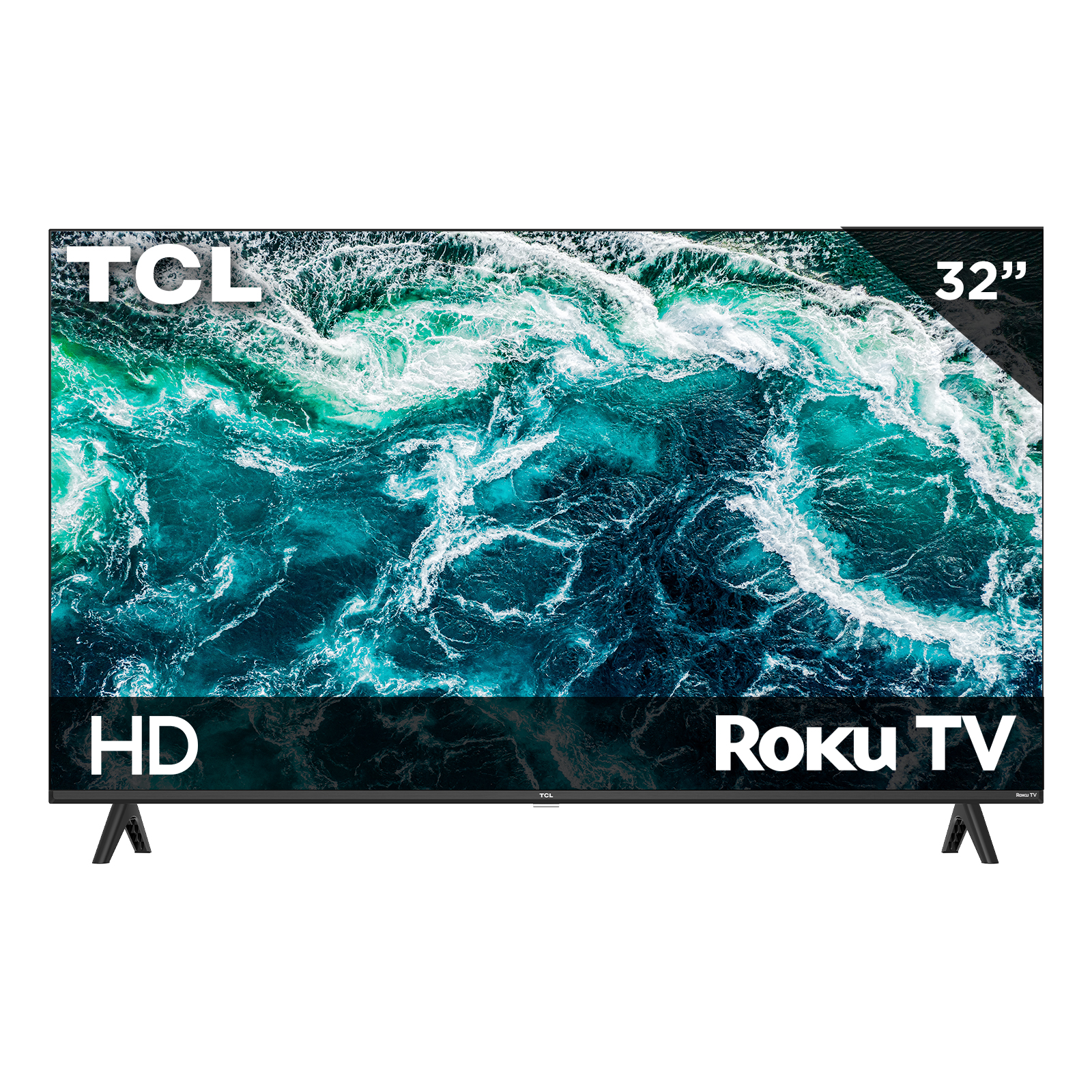 Pantalla TCL 32" HD 2K Roku TV 32S210R Smart TV