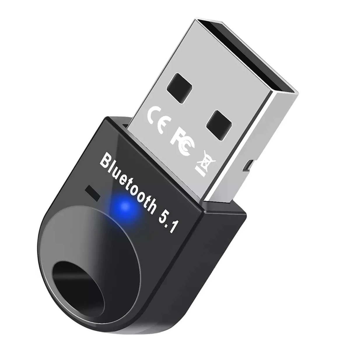 Mini Adaptador Bluetooth 5.1 Usb Dual Computadora Pc