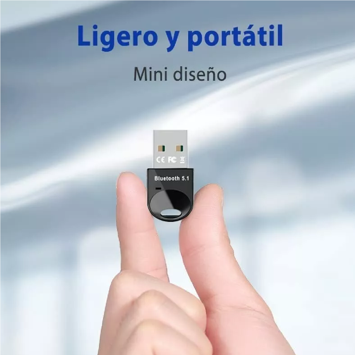 Mini Adaptador Bluetooth 5.1 Usb Dual Computadora Pc