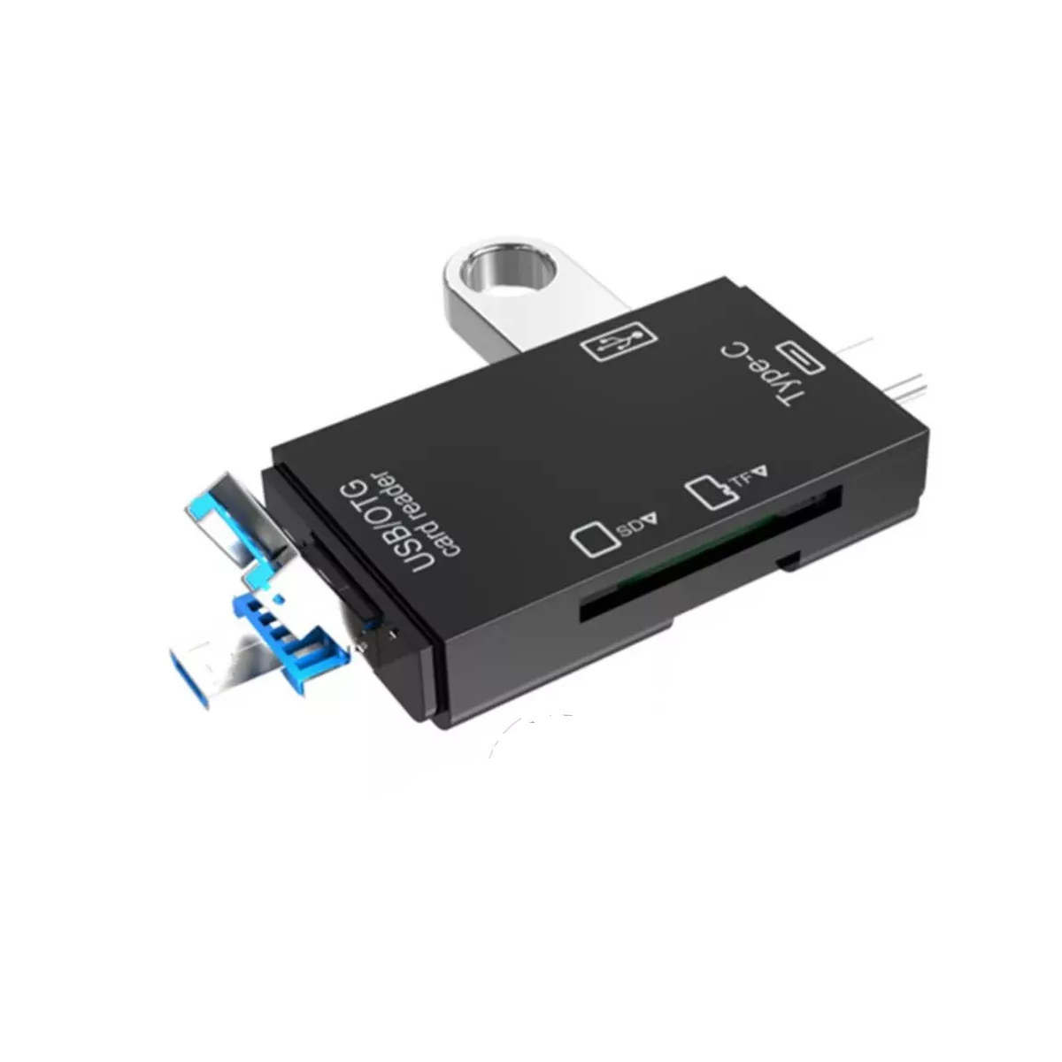 Adaptador Lector Tarjetas Usb Tipo-c Sd Tf Otg Pc Telémóvil
