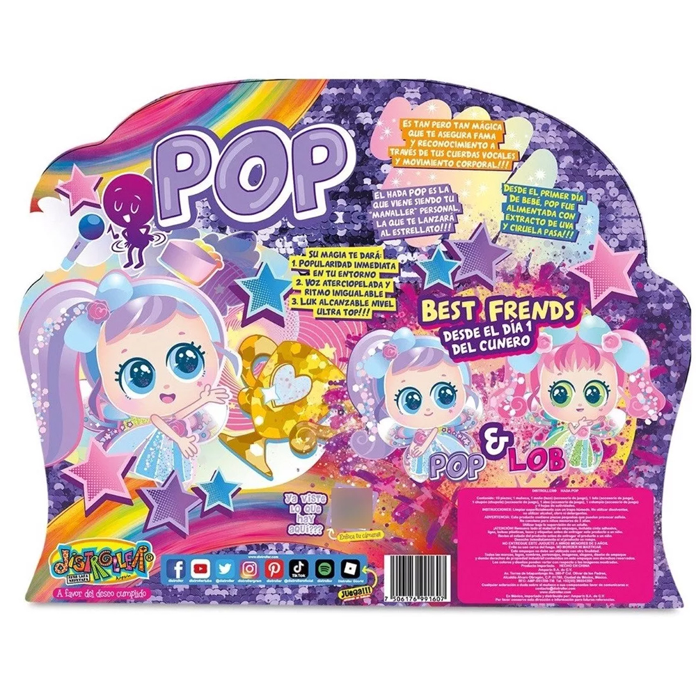 Distroller Muñeca Chikihada Pop