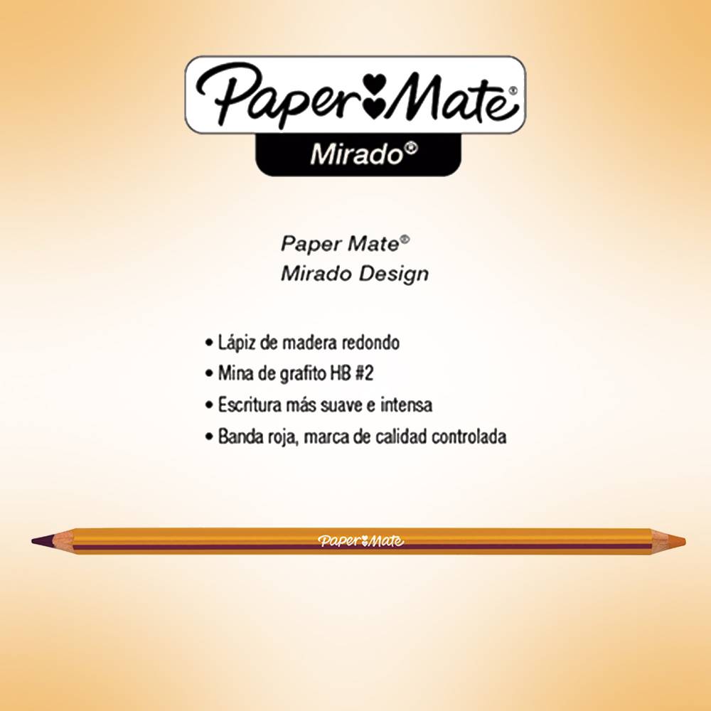 Paper Mate Fantasy Combo 24 Lápices de Colores 48 Colores + 12 Lápices de Grafito Mirado Vintage