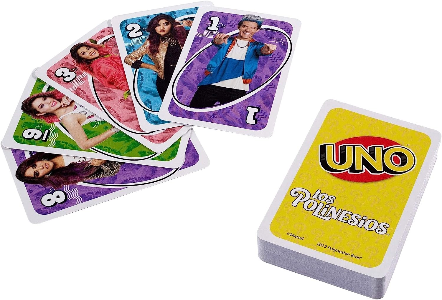 UNO Juegos de Mesa Los Polinesios UNO Youtubers