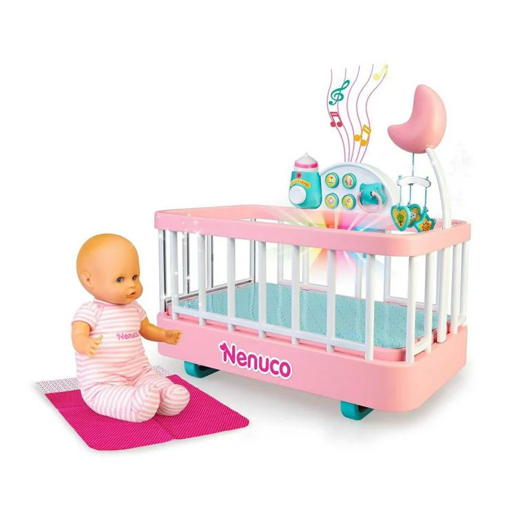 Muñeca Bebé Nenuco La Cuna Que Te Ayuda