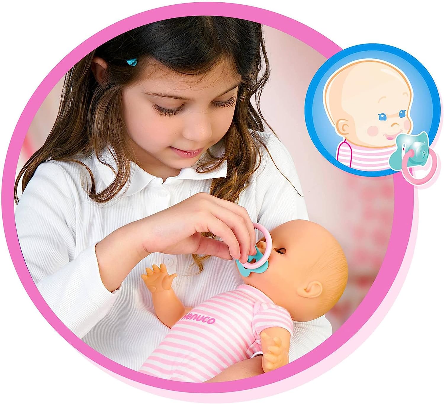 Muñeca Bebé Nenuco La Cuna Que Te Ayuda