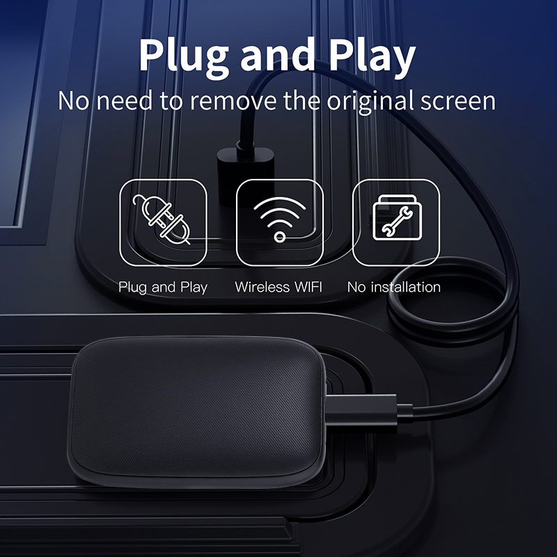 Adaptador Carplay/androidauto Netflix Y Youtube Inalámbricos