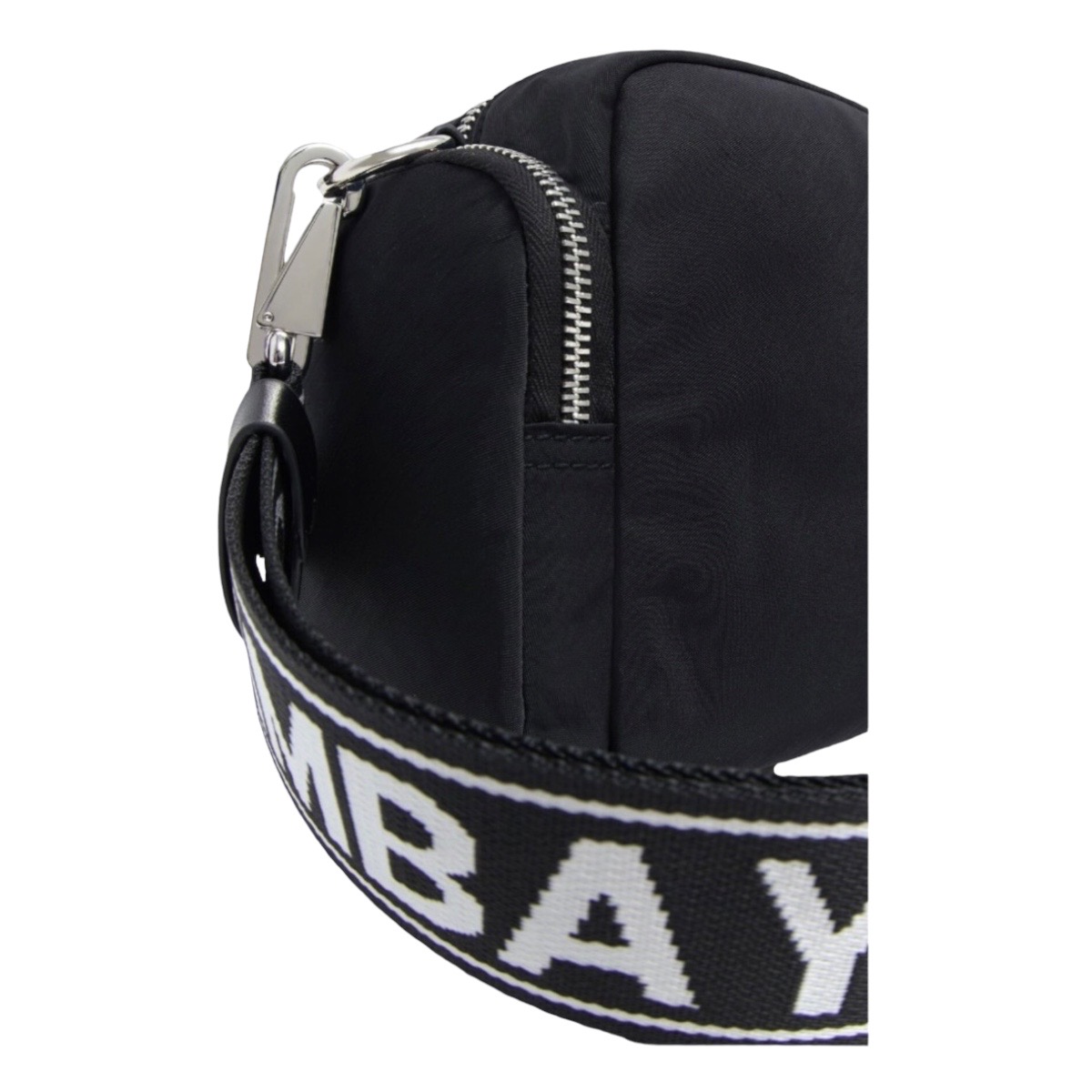 Bolsa Bandolera Negra Nylon Asa desmontable Bimba y Lola