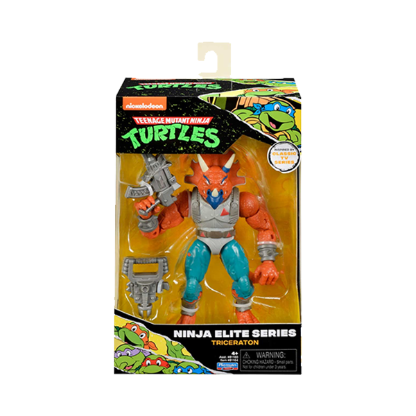 FIGURA DE ACCION BANDAI TMNT CLASSIC ELITE SERIES TRICERATON – Gameplanet