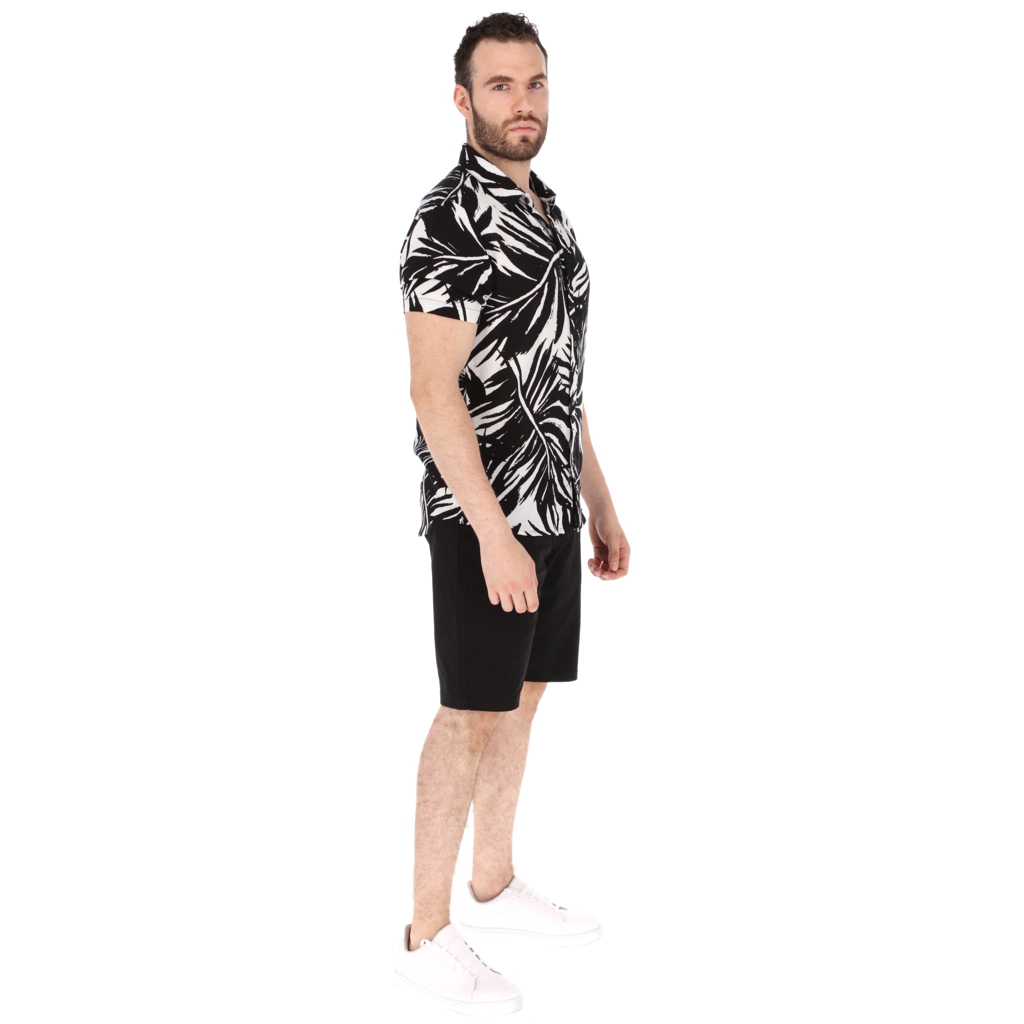 Camisa Manga Corta Hawaiiana