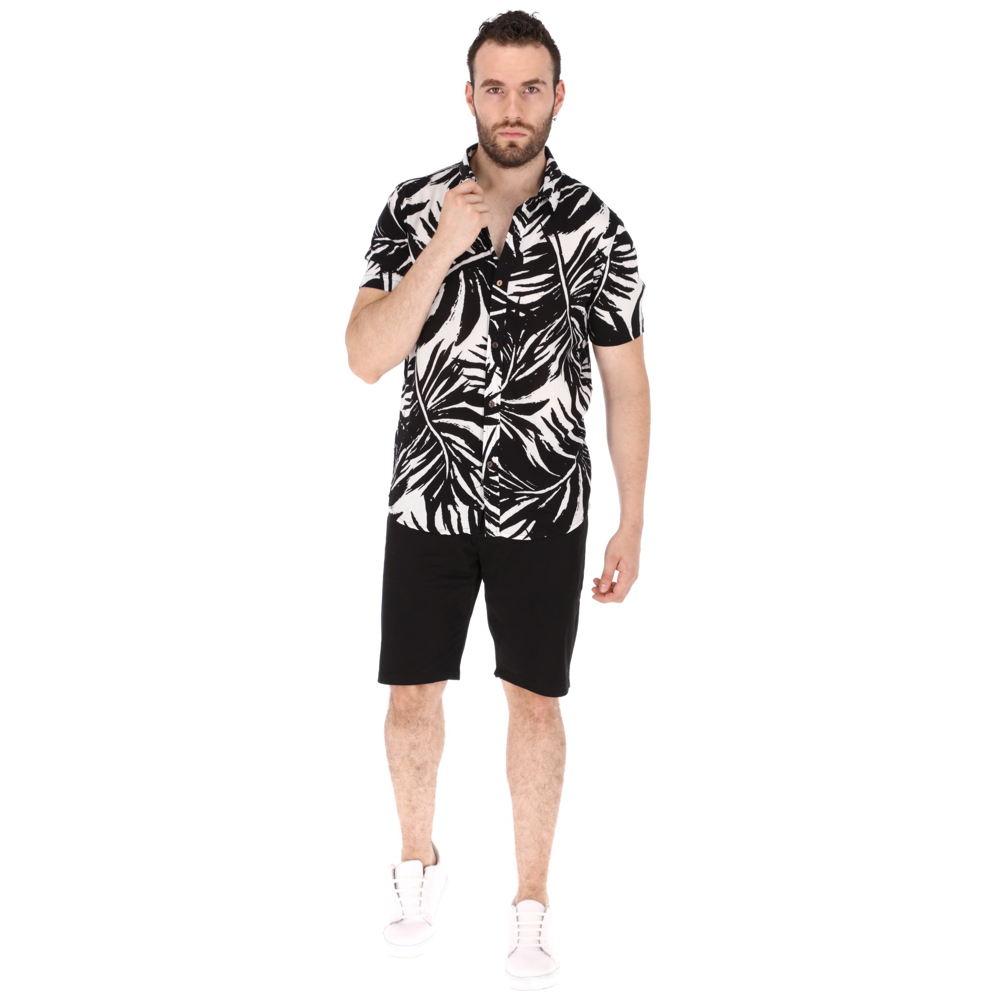 Camisa Manga Corta Hawaiiana
