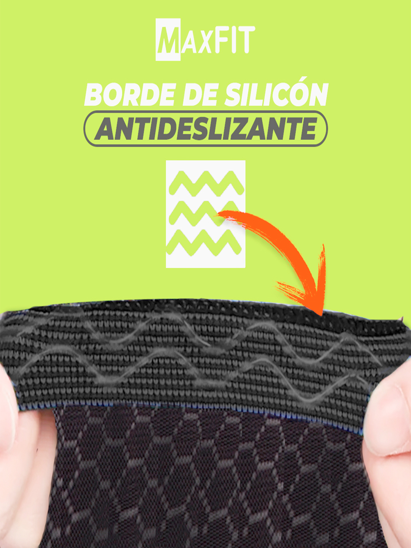 Par de Rodilleras deportivas de compresión MAXFIT/Modelo HX940