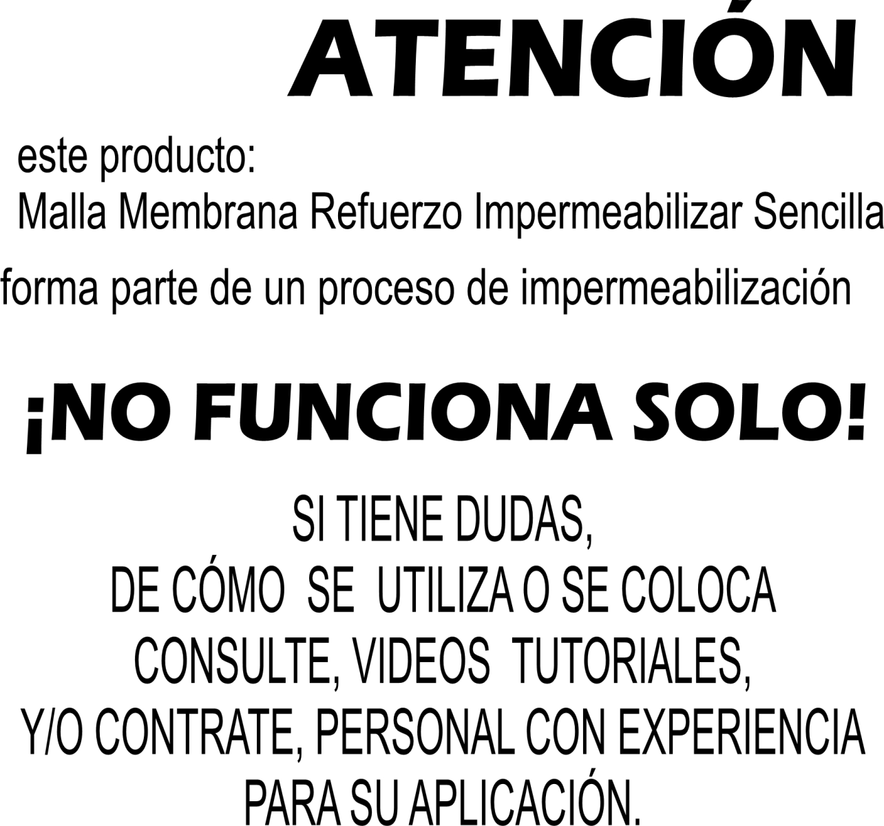 Malla Refuerzo Impermeabilizar Membrana Techo 10mx 1.10 M