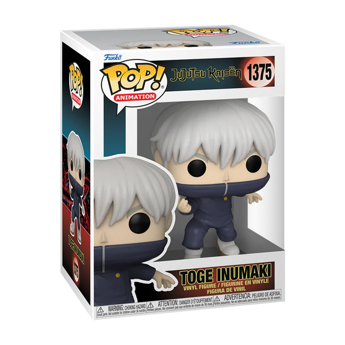 Funko Pop Toge Inumaki #1375 Jujutsu Kaisen Anime Manga Figura Original