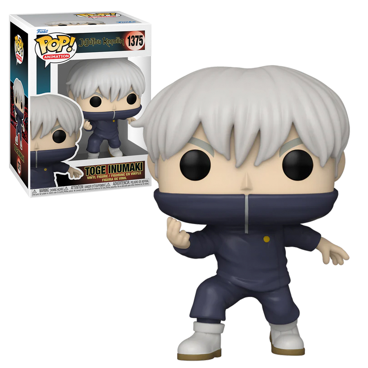 Funko Pop Toge Inumaki #1375 Jujutsu Kaisen Anime Manga Figura Original