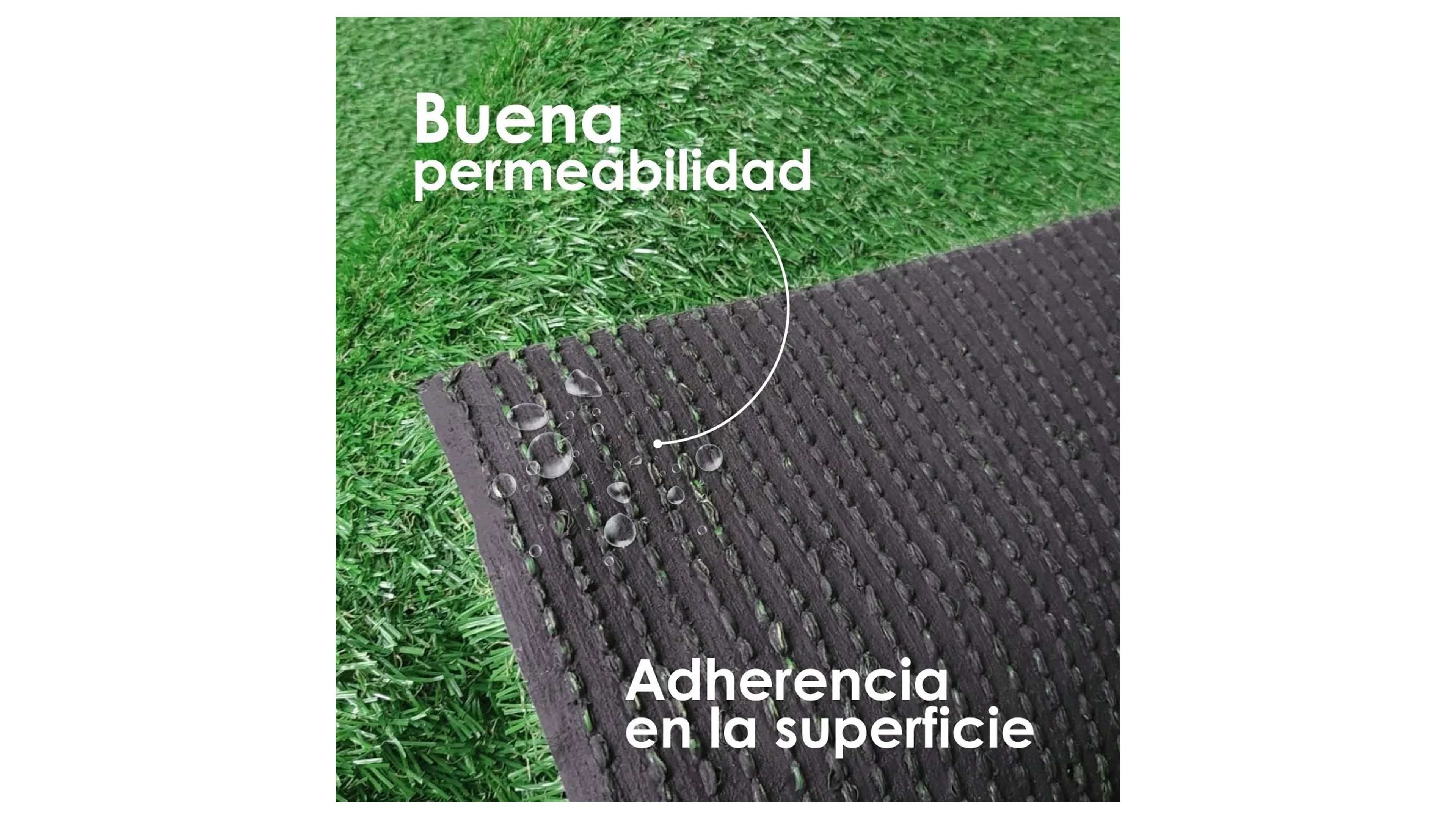 Pasto Sintetico Artificial Para Jardin 30 mm de espesor Landscaping 2 metros cuadrados 
