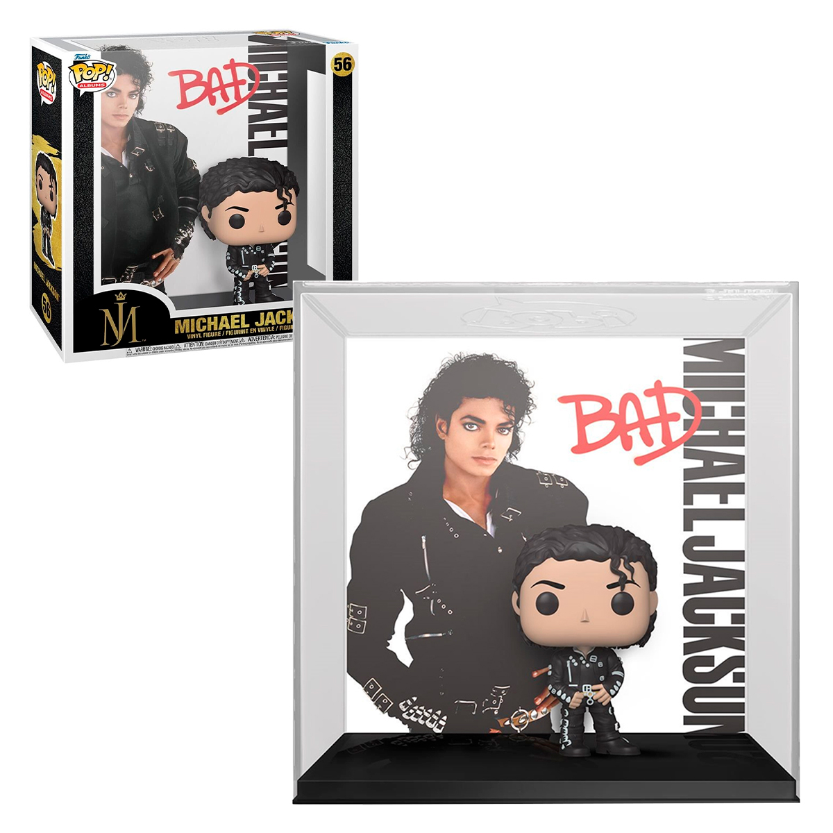 Funko Pop Michael Jackson #56 Album Bad Portada Figura Original