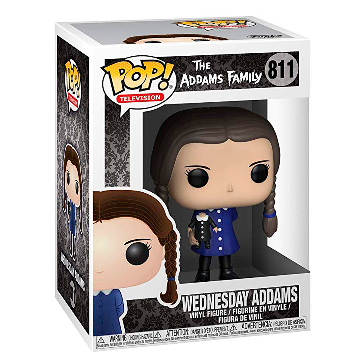 Funko Pop Merlina Addams #811 La Familia Addams Serie 1964 Figura Original