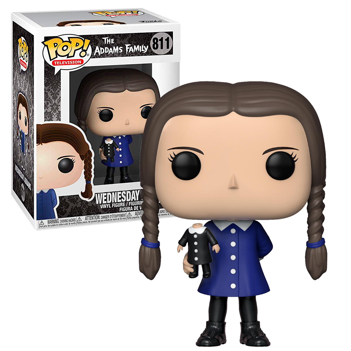 Funko Pop Merlina Addams #811 La Familia Addams Serie 1964 Figura Original