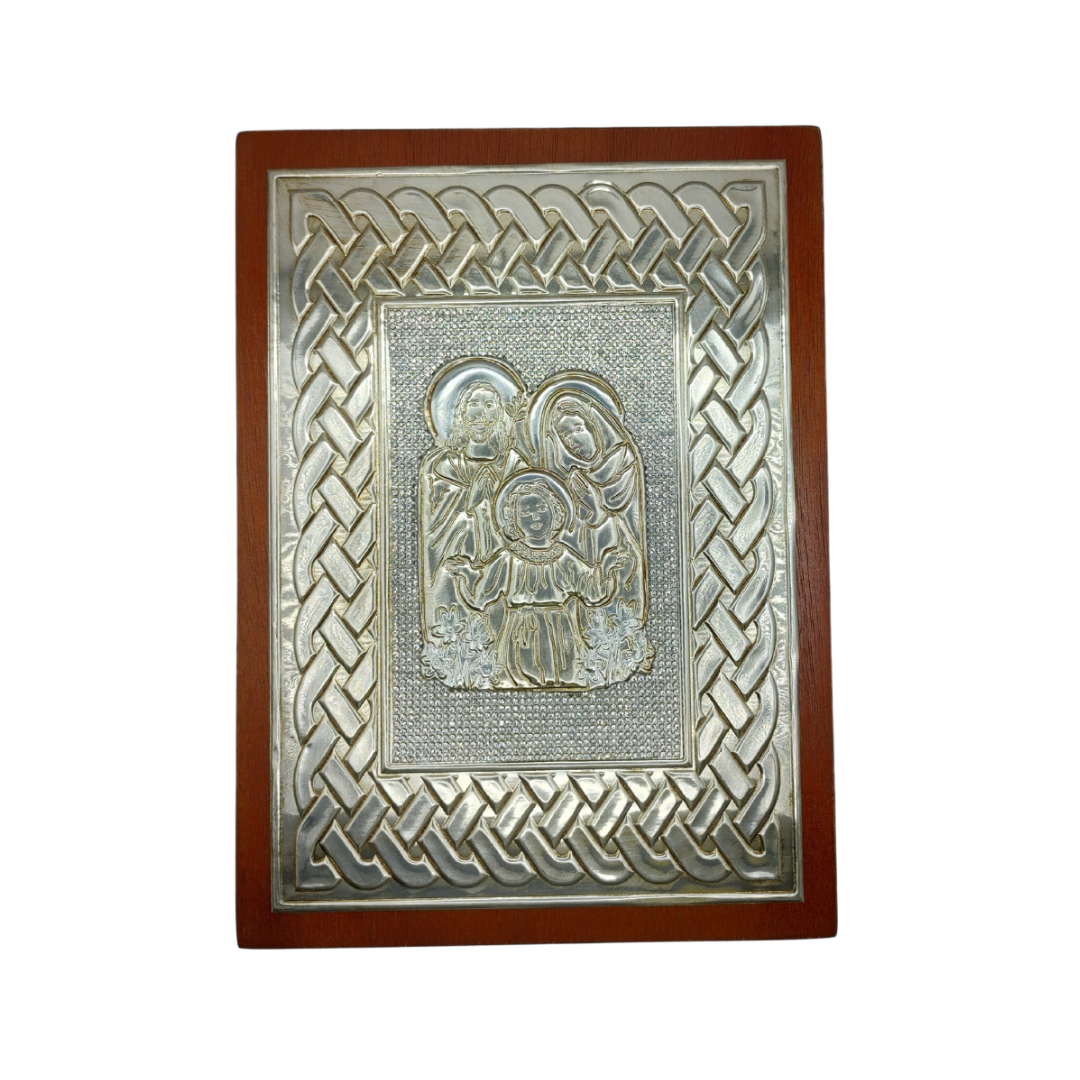 Biblia Latinoamericana Con Caja De Madera Sagrada Familia