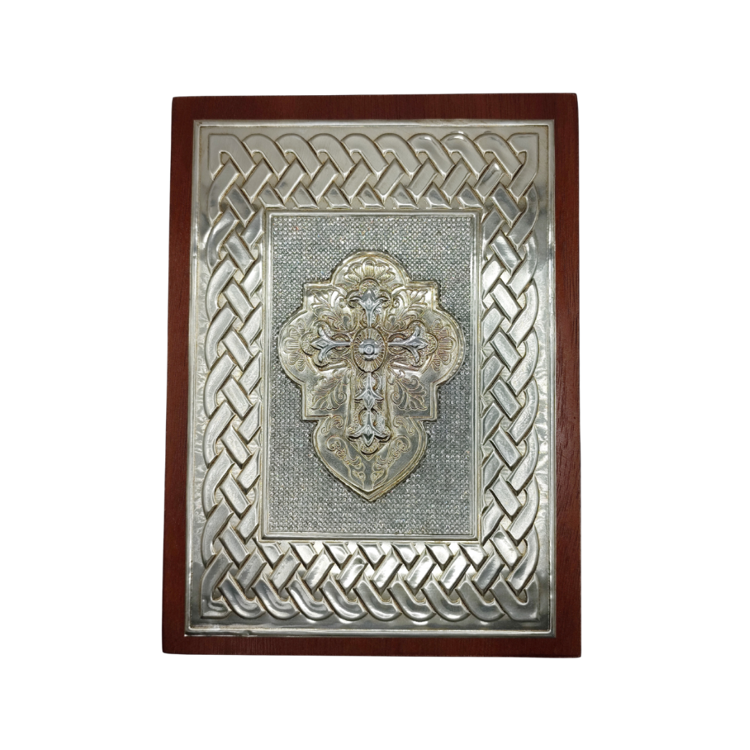 Biblia Latinoamericana Con Caja De Madera Cruz Modelo 2