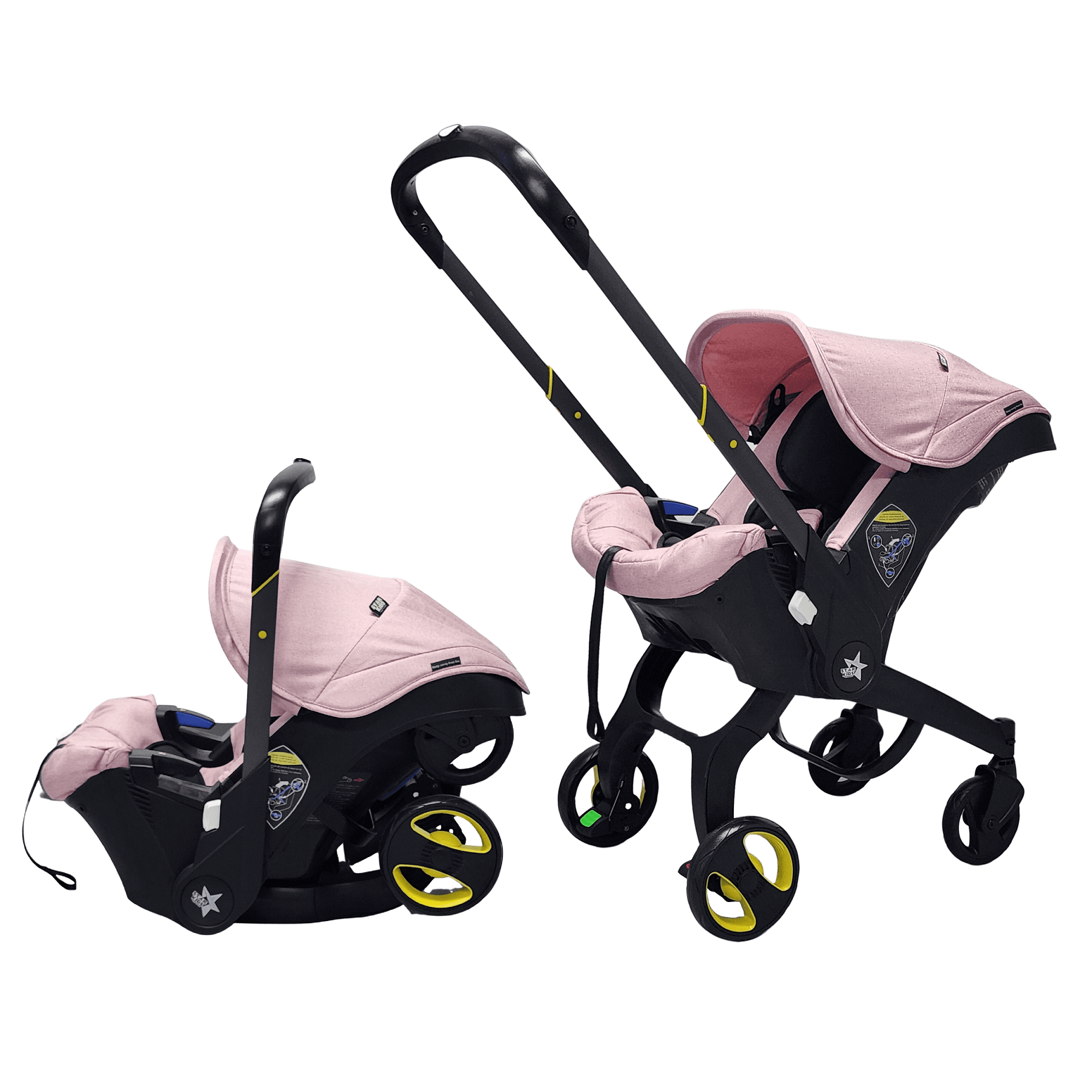 Carriola Para Bebé Starkids Polux Convertible 4 en 1 Rosa