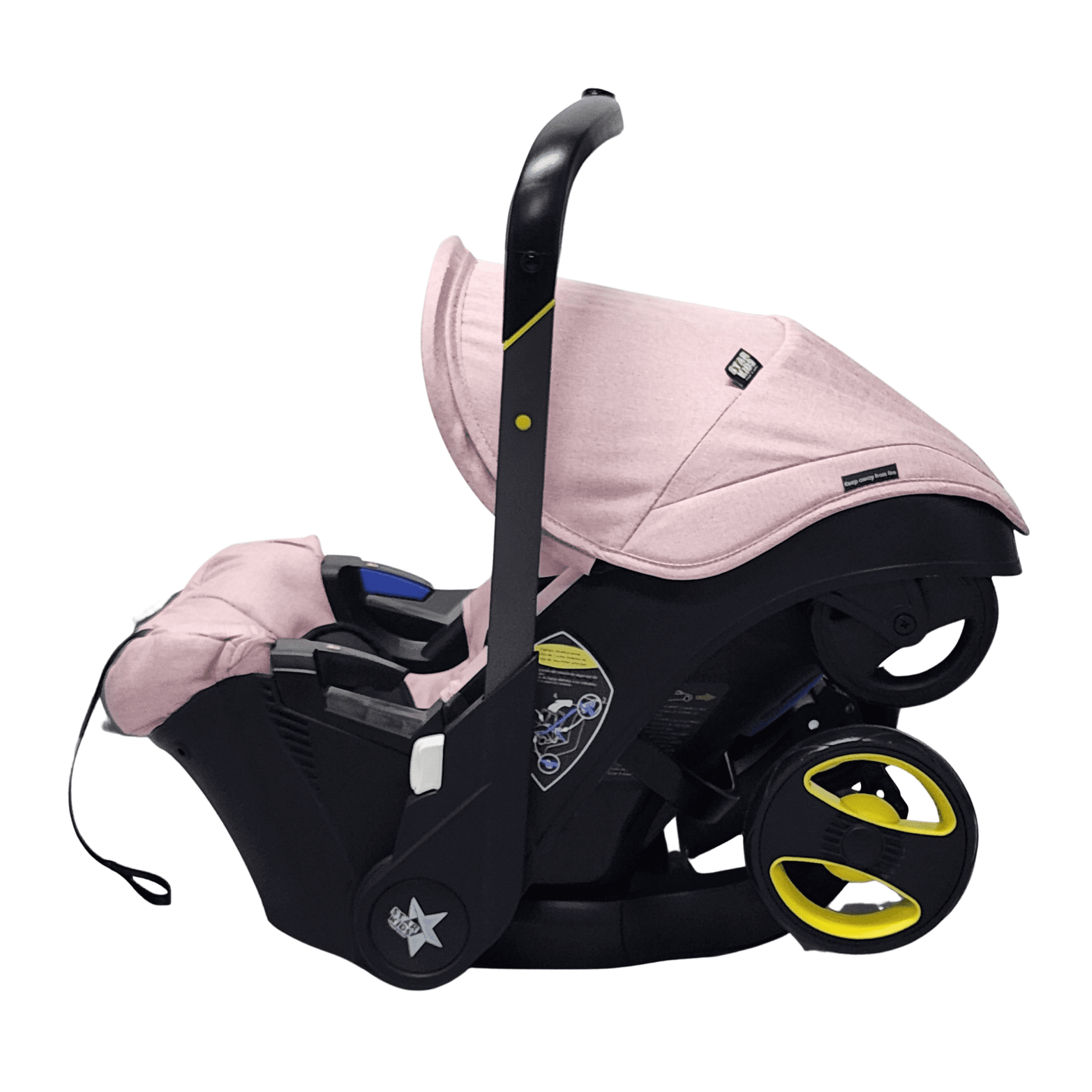 Carriola Para Bebé Starkids Polux Convertible 4 en 1 Rosa