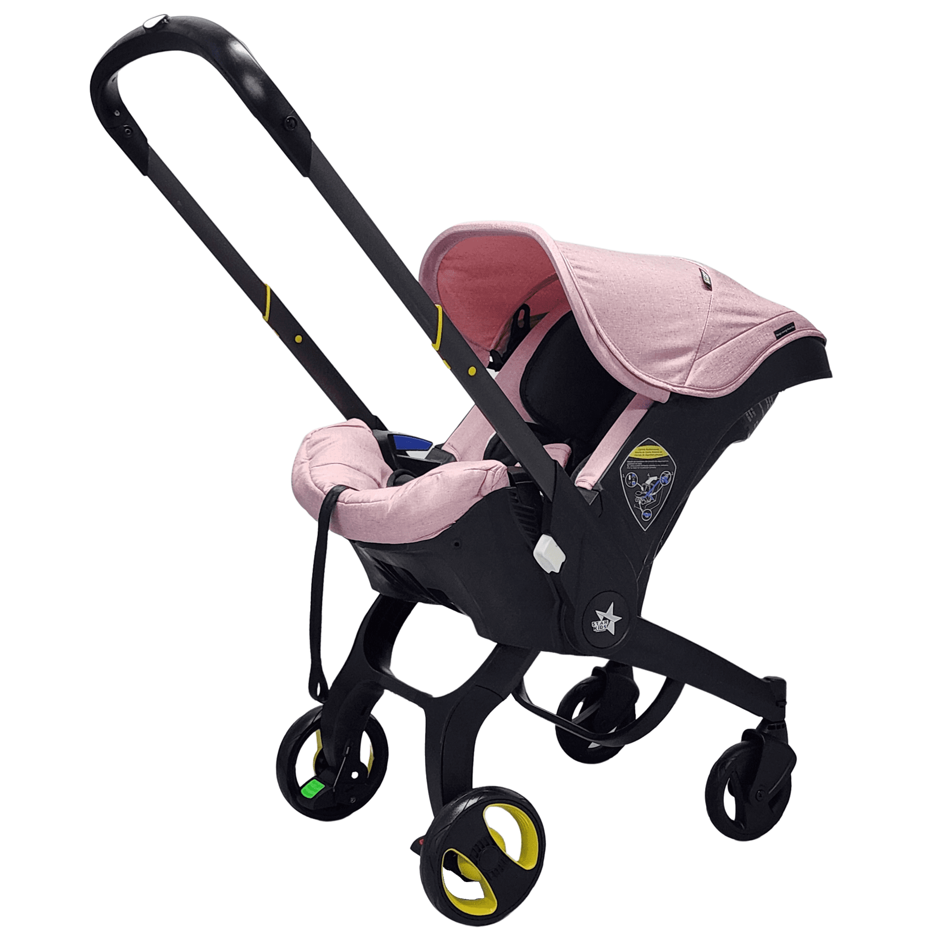 Carriola Para Bebé Starkids Polux Convertible 4 en 1 Rosa