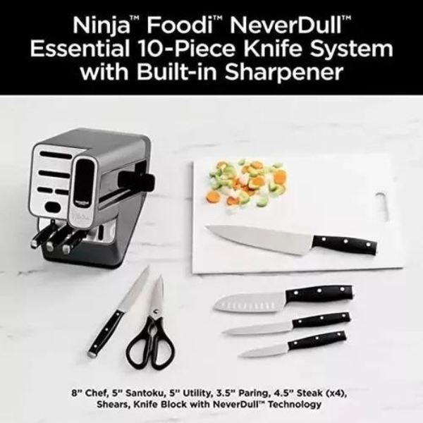 Ninja Foodi Neverdull Juego De Cuchillos 10 Piezas K12010 