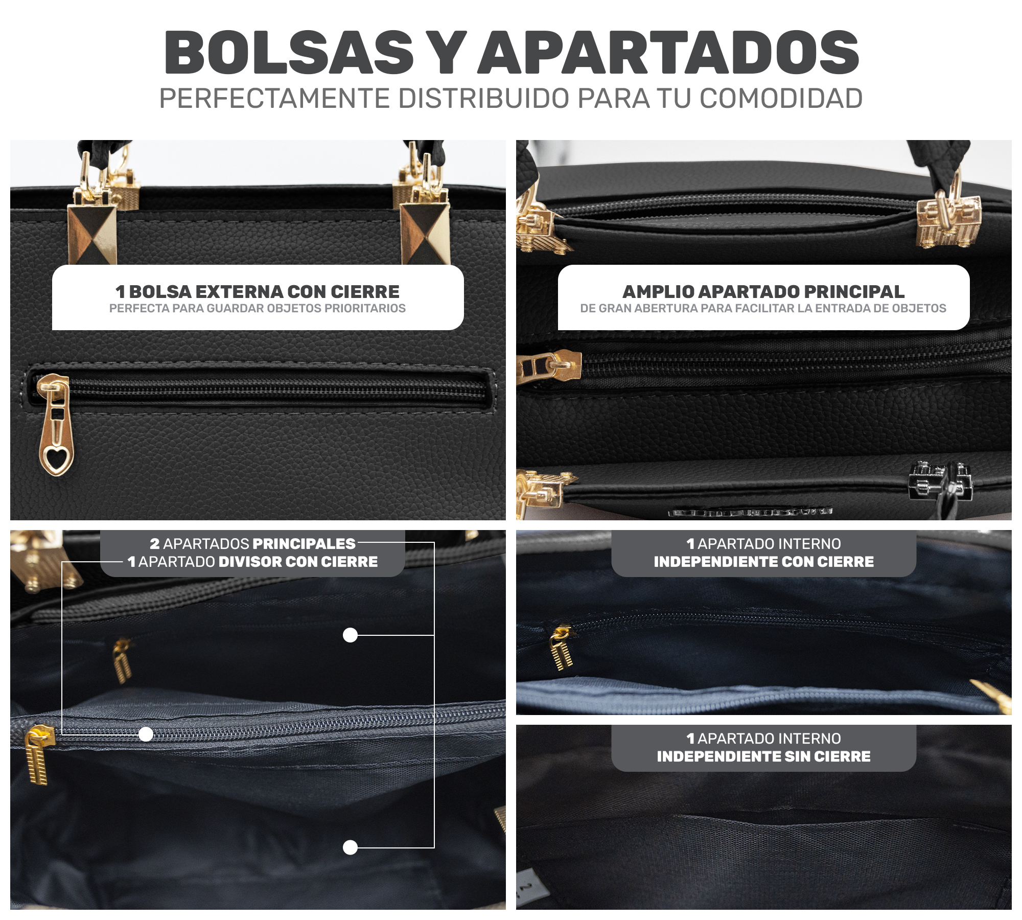 BOLSA DE MANO PARA MUJER BOLSO DE MODA AL HOMBRO CROSSBODY ELEGANTE CASUAL