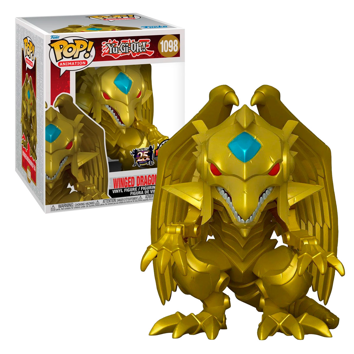 Funko Pop Dragon Alado De Ra #1098 Yu Gi Oh Anime Manga Juego Figura Original