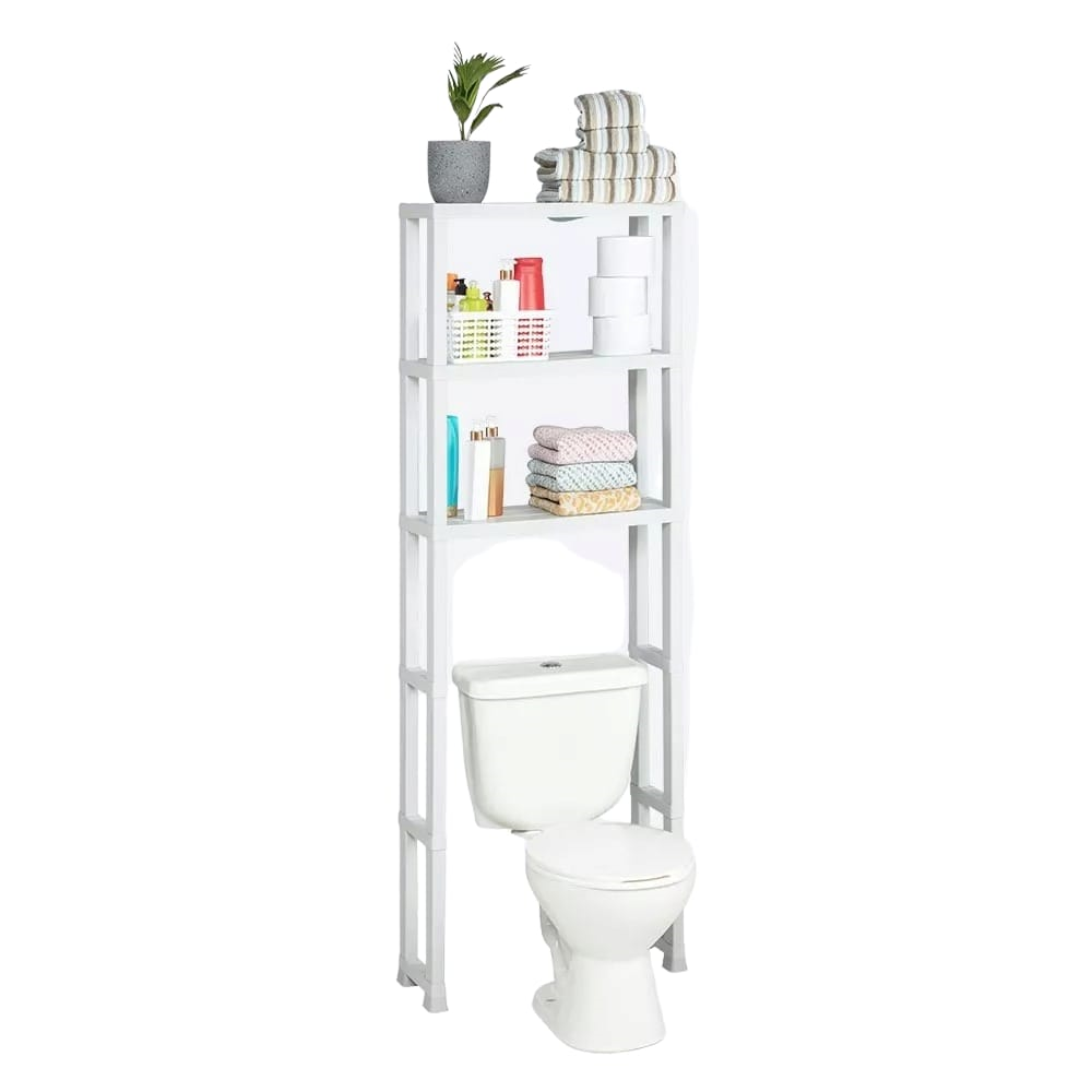 Repisa Estante Organizador Elegante Para Baño 3 Niveles