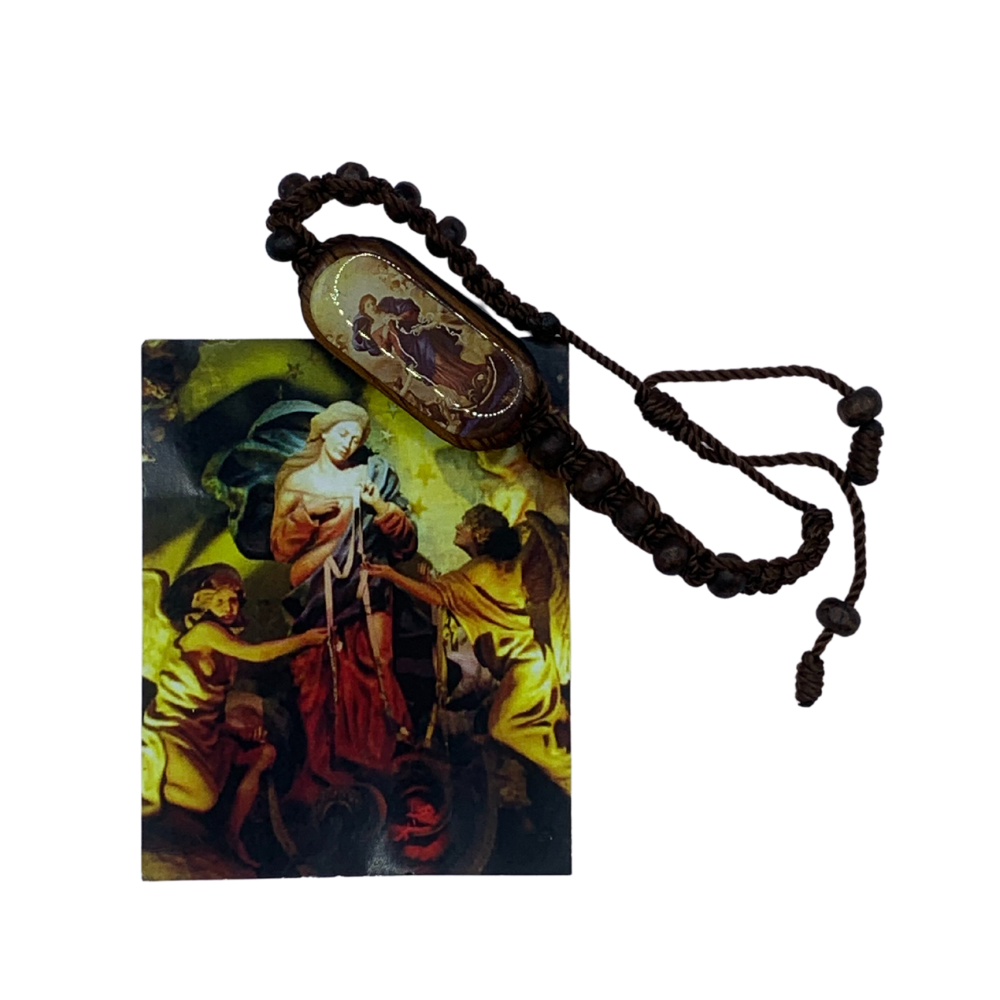 Pulsera Virgen Desatanudos