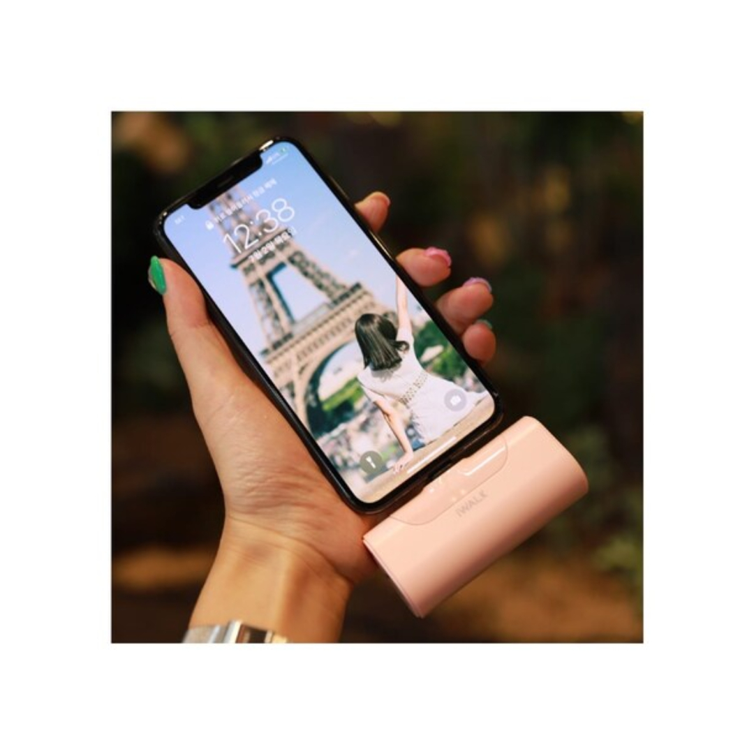 Cargador Portátil iwalk Link Me 4 Dbl4500C Entrada C Rosa