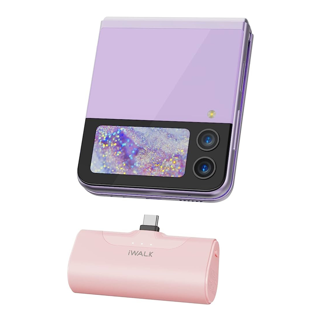 Cargador Portátil iwalk Link Me 4 Dbl4500C Entrada C Rosa