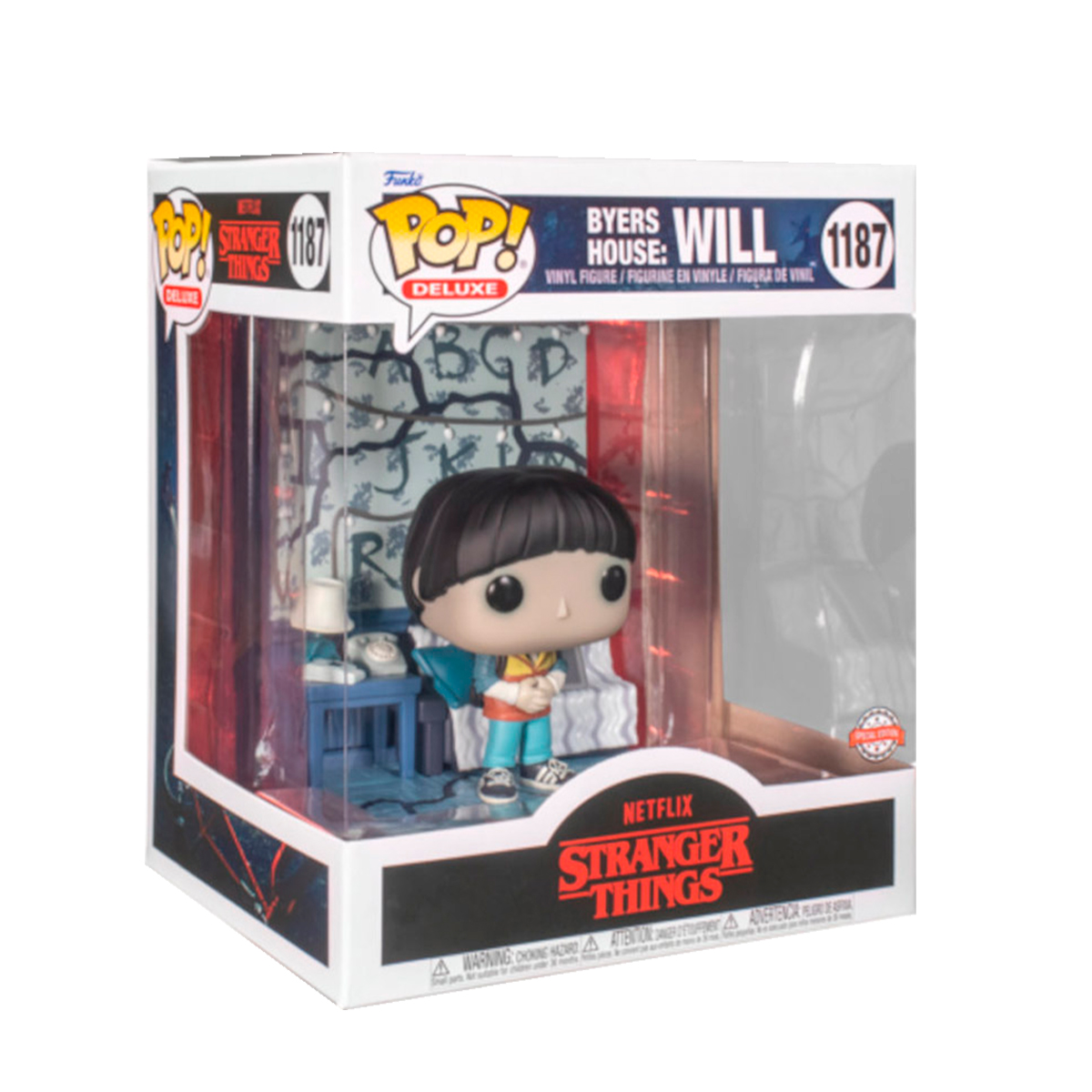 Funko Pop Will Byers House #1187 Stranger Things Serie Figura Original
