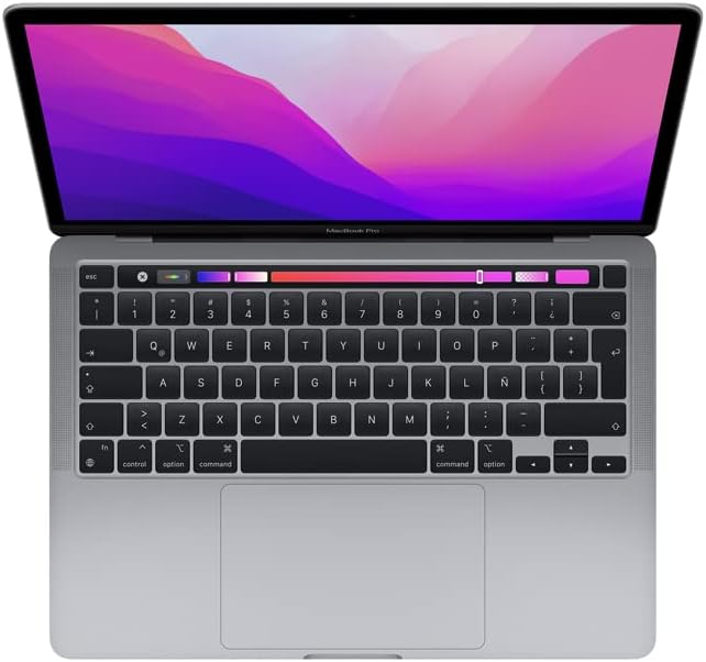 Apple MacBook Pro Chip M2 8 CPU 10 GPU RAM 8GB SSD 256GB Retina 13.3"-Gris Espacial
