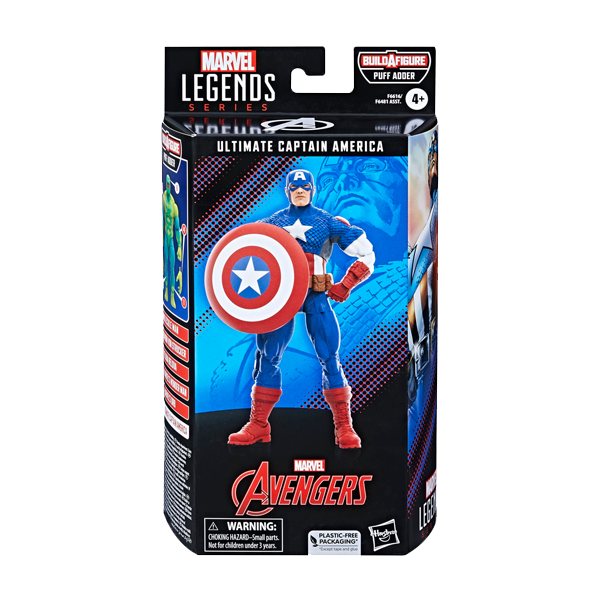 Marvel Legends Cómic Avengers Ultimate Capitán América