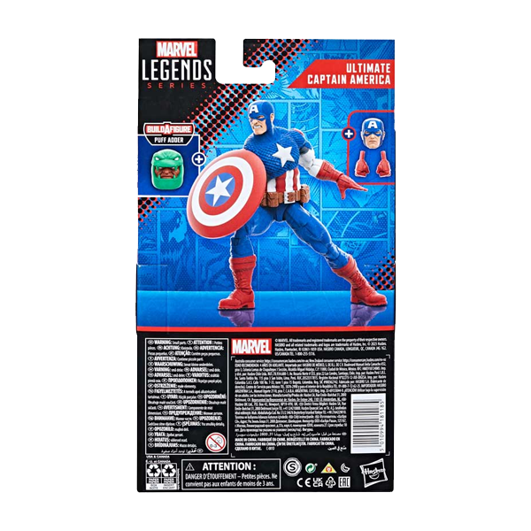 Marvel Legends Cómic Avengers Ultimate Capitán América