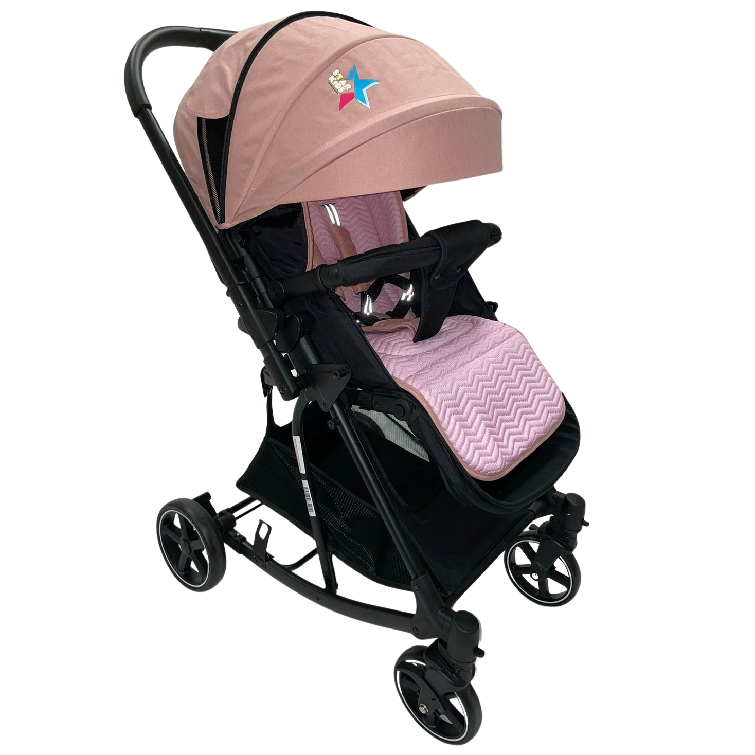 Carriola Para Bebé Starkids Naos Convertible A Mecedora Rosa