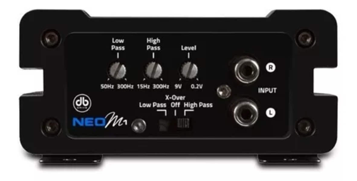 Amplificador Anfibio Db Drive Neo M1 Clase D 1 Ch 500 Watts
