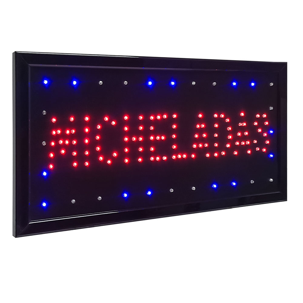 Letrero Publicitario Luminoso Led de Micheladas / Master / ML-LET-MICHELAD