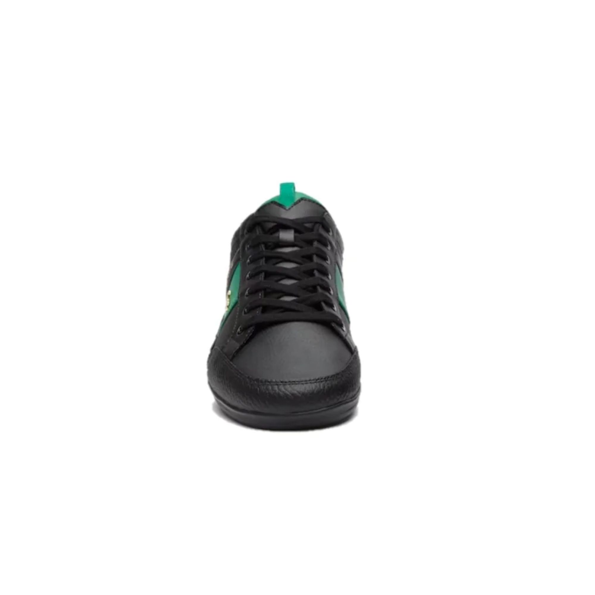 Tenis Lacoste Chaymon 0120 Negro con Verde Hombre Originales 740CMA00431B4