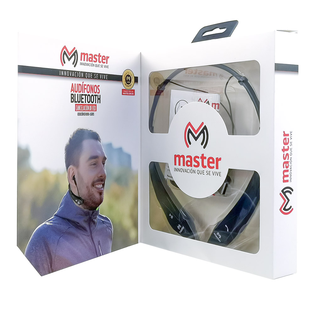Audífonos Bluetooth Recargables Deportivos Inalámbricos / Master / MS-NECKBT