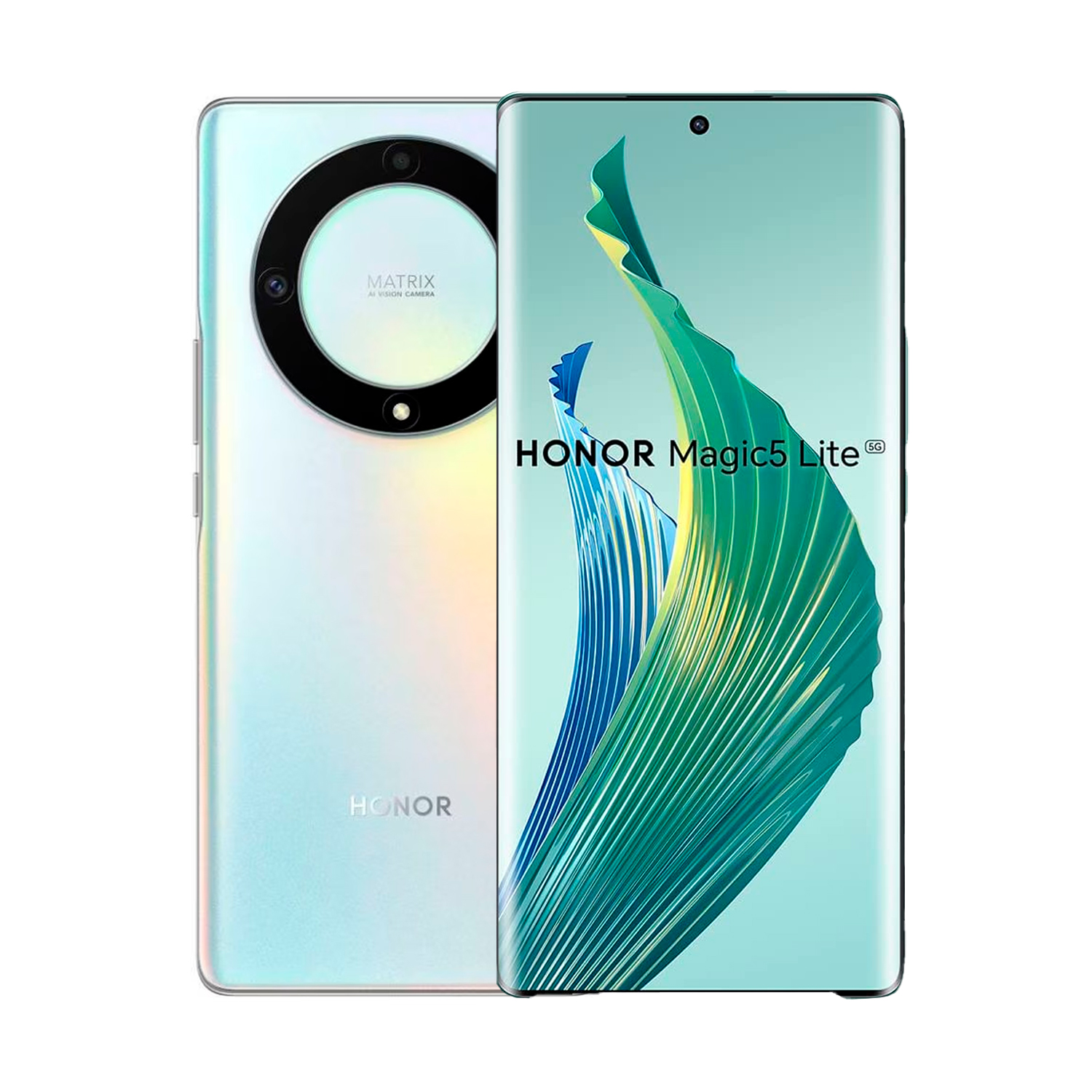 Honor Magic5 Lite 256GB 8GB Plata.