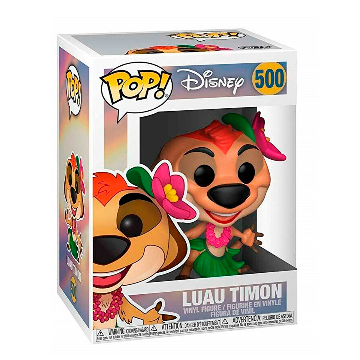 Funko Pop Timon Luau #500 El Rey Leon Clasico Disney Figura Original