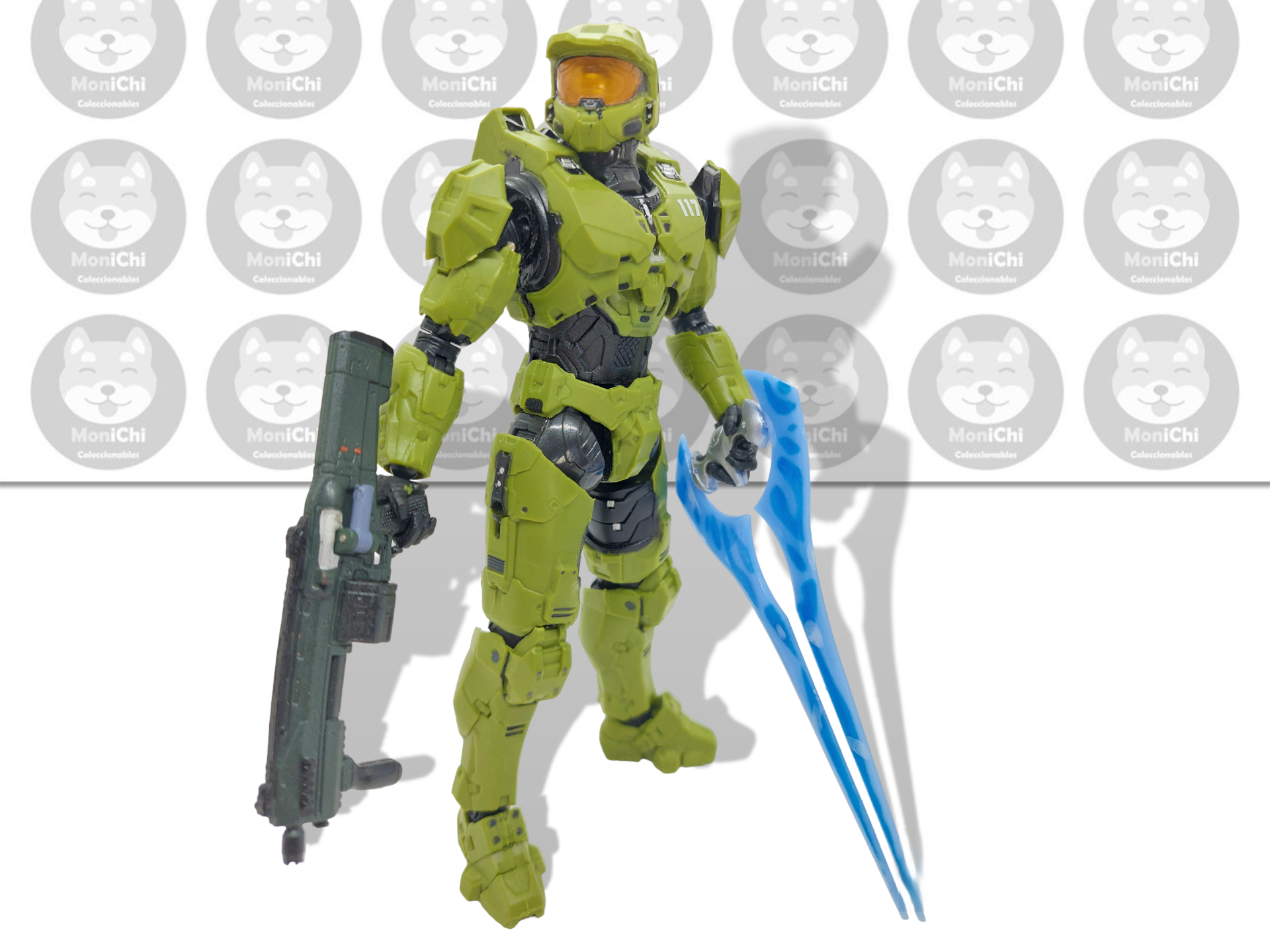 Halo Infinite Master Chief Jefe Maestro Figura Juego Muñeco