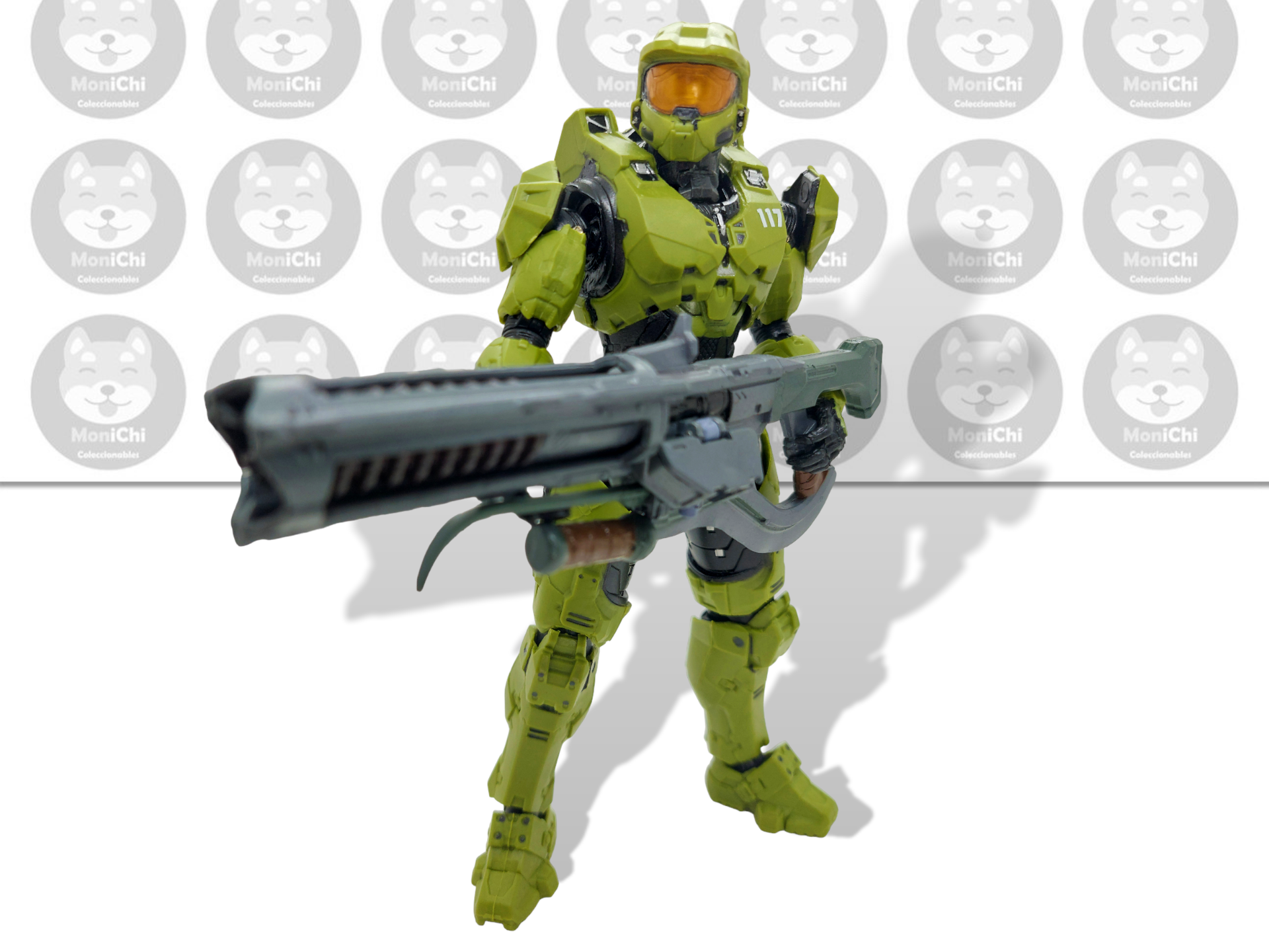 Halo Infinite Master Chief Jefe Maestro Figura Juego Muñeco