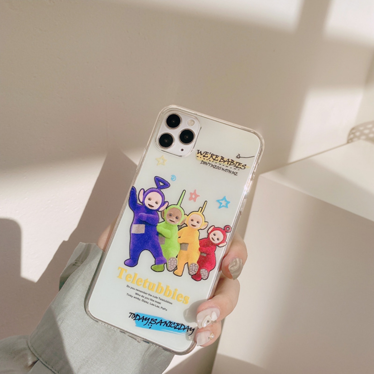 Funda Para iPhone De Teletubbies Variedad De Modelos