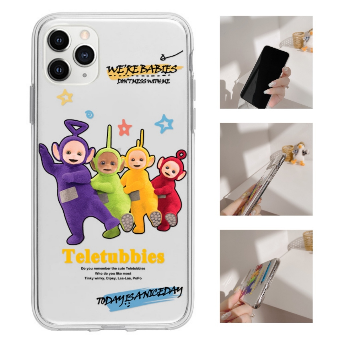Funda Para iPhone De Teletubbies Variedad De Modelos